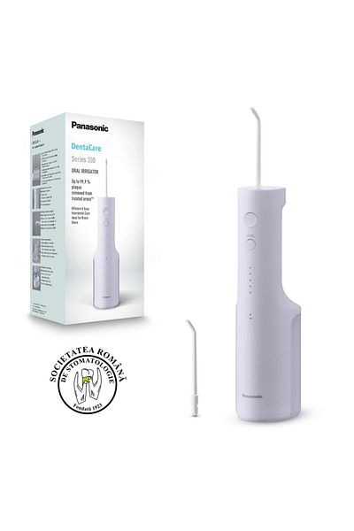 PANASONIC Panasonic EW-DJ26-V303 oral irrigator, rechargeable, 0.2 l tank (Light purple)