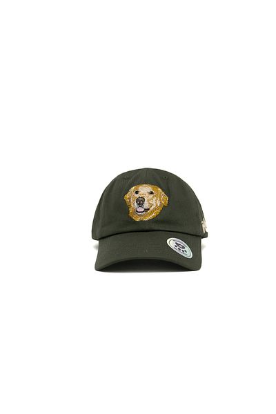 Trampoline Golden Retriever Embroidered Hat - Animal Figured Hat