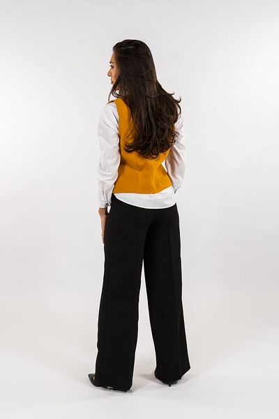 Gorgeaux Office Suit Shirt Vest and Delia Pants - 5XL(50)