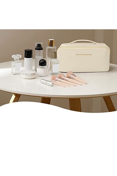delis Portfard, geanta cosmetice Chabela, PT1053, Alb