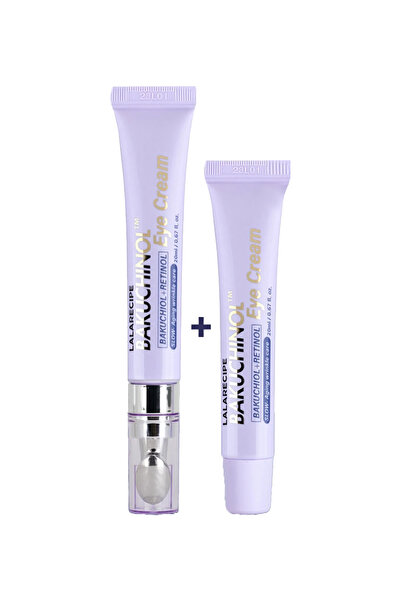 lalarecipe Retinol Bakuchiol Göz Kremi 1+1 Set LALARECIPE Bakuchinol Eye Crea...