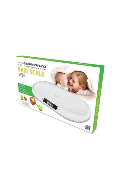 ESPERANZA Baby Scale ESPERANZA EBS019, 20 kg (White)