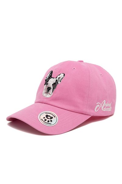 Trampoline French Bulldog Dog Embroidered Hat - Animal Figured Hat