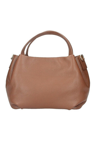 delis Γυναικεία Τσάντα Bonella Gt581, Φυσικό Δέρμα, Καφέ