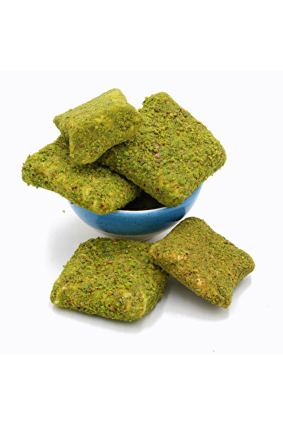 Saido Kahve Toz Antep Fıstıklı Bohça Lokum-tatlandırıcı Içemez-doğal Enfes Lezzet (400 GR)