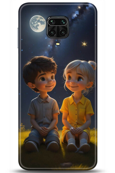 adveksiyon حافظة هاتف Xiaomi Redmi Note 9S مطبوعة بدقة HD - سلسلة Serenity 5045