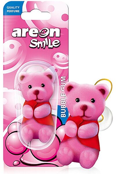 iq elektronik AREON SMILE BUBBLE GUM (PEMBE AYICIK) OTO ARAÇ KOKUSU
