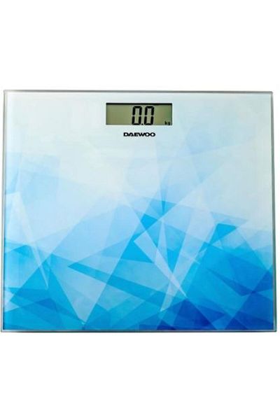 Daewoo Daewoo DBS210AB Body Scale, 150 kg, 100 g Division (White/Blue)