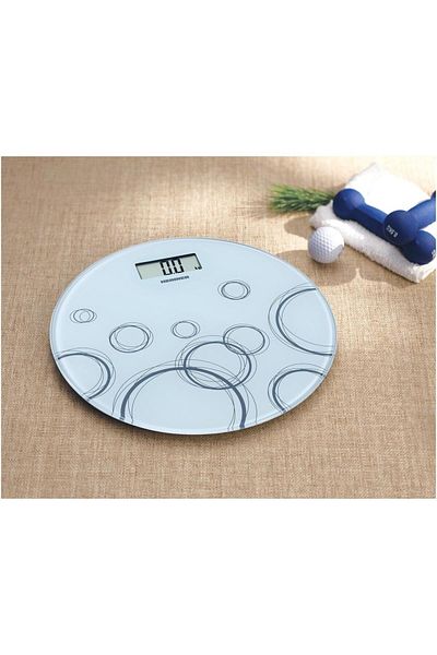 Heinner Heinner HBS-WH150R bathroom scale, 6mm tempered glass, 150kg, lcd display, graduation: 100g
