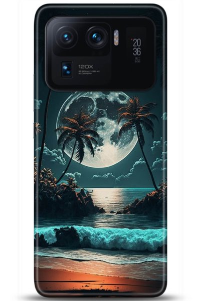 adveksiyon حافظة هاتف Xiaomi Mi 11 Ultra مطبوعة بدقة HD - سلسلة Serenity 5007