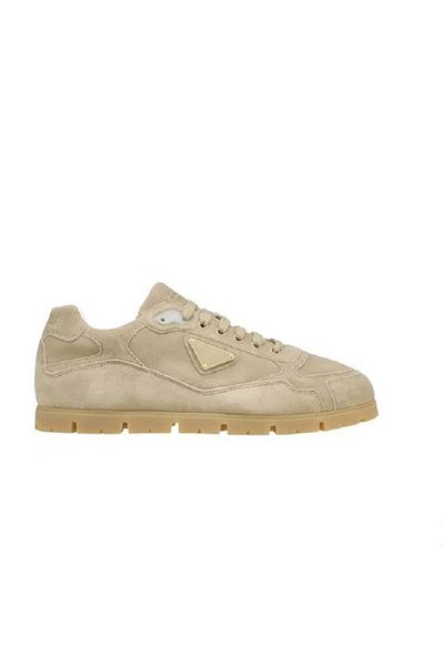 Prada Sport Basket Trails Suede Sneakers