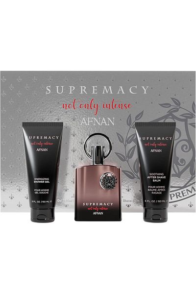 Afnan AFNAN Gift Set Supremacy Not Only Intense Eau De Perfume 100 ML + Shower Gel 150 ML + AfterShave 150