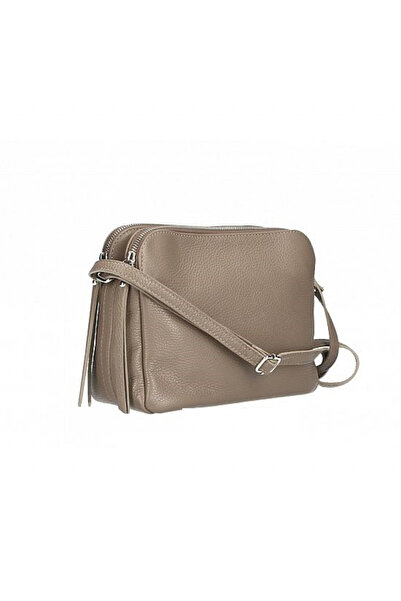 delis Geanta Dama Gt2670 Fosca, Piele Naturala, Dark Taupe