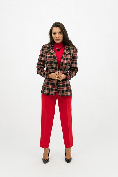 Gorgeaux Elegant 3-Piece Red Ligia Suit - XL(42)