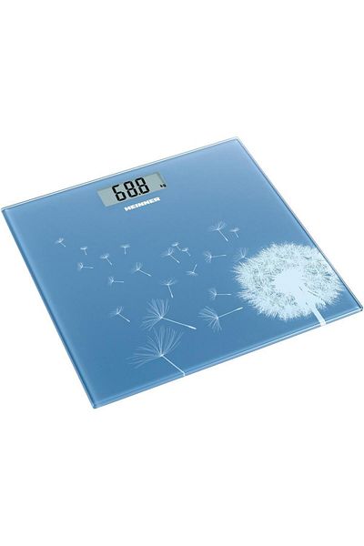 Heinner Heinner HBS-BL150 bathroom scale, 5mm tempered glass, 150kg, lcd display, graduation: 100g