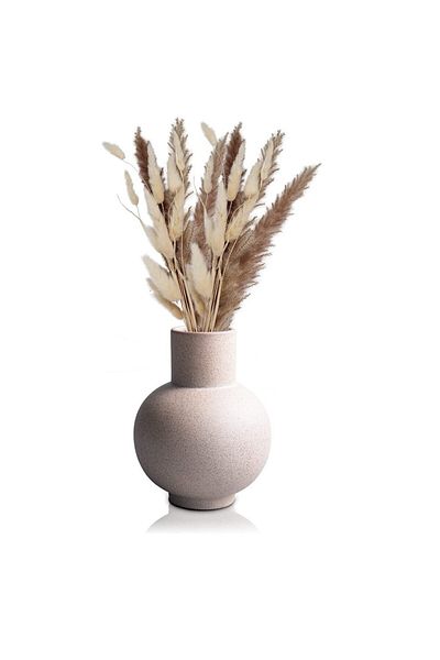 Rellinger Buchet de flori uscate de pampas, natural/bej, 7 fire, 44 cm