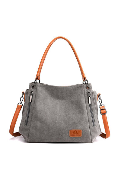 delis Geanta Dama Lupita Gt1888, Textil, Model Gri