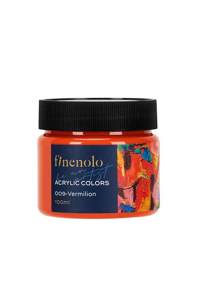 Deli Acrylic Paint 100ml Purple Finenolo Deli