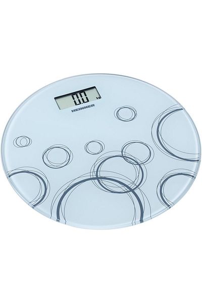Heinner Heinner HBS-WH150R bathroom scale, 6mm tempered glass, 150kg, lcd display, graduation: 100g