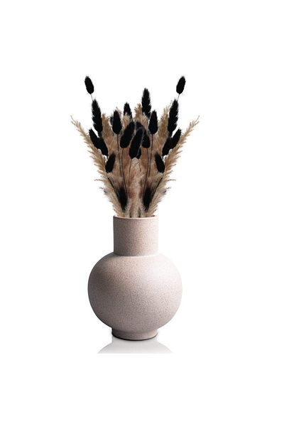 Rellinger Buchet Pampas ®, Negru/maro, Flori Uscate, 7 Fire, 44 Cm