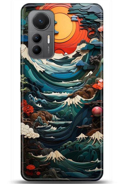 adveksiyon حافظة هاتف Xiaomi Mi 12 Lite مطبوعة بدقة عالية - Take Me Earth 5009
