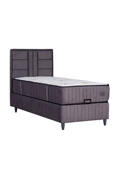 Kilim Mobilya Premium Bamboo Sleepy Üçlü Set Gri (BAZA BAŞLIK YATAK)