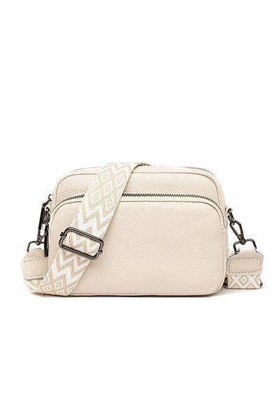 delis Geanta De Dama, Thisbe Gt2763, Piele Naturala, Alb