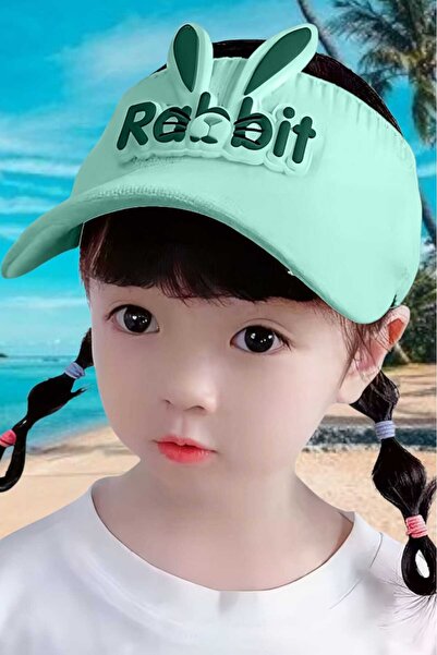 Uniquetrenders Devojčica, letnja kapa sa zečjim ušima i elastičnim stražnjim ...