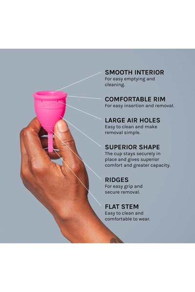 LUNETTE Lunette - Menstrual Reusable Cup Violet Model 1