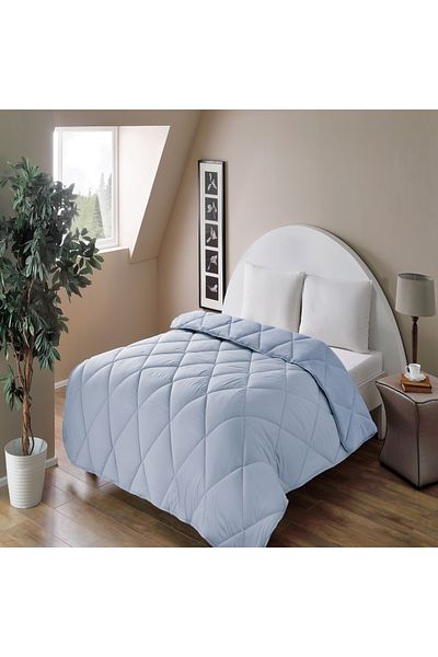 Taç Printed Fleece - Single Quilt Lufer Indigo