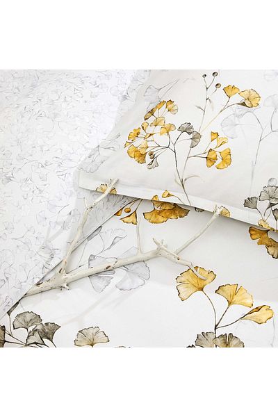 Taç Sada povlaků na přikrývku Rowan Organic Satin Double Grey