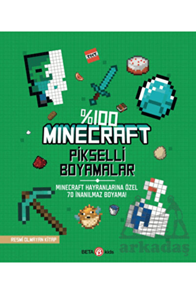 Beta Kids Yayınları Min*craft Pikselli Boyama