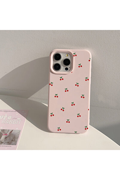 izzytech Shockproof Premium Cherry Pattern Phone Case for iPhone 12/12Pro