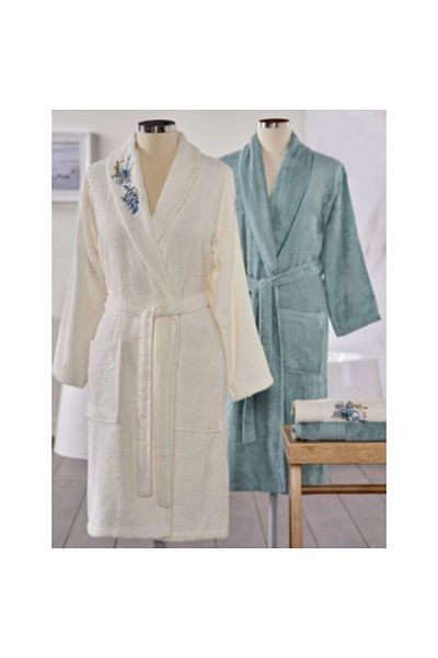 Taç Darla Bamboo Family Set of 4 Ecru