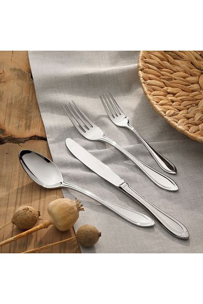 Pierre Cardin Vega 84 Pieces 12 Person Cutlery Set
