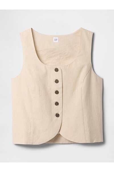 GAP Kadın Bej Askılı Bluz