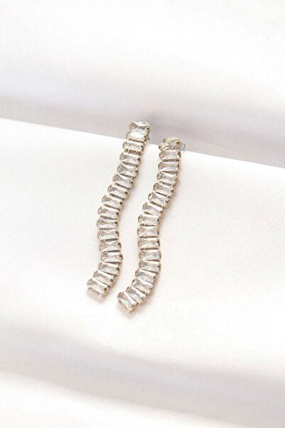 Clariss 316L الصلب لون الذهب أقراط الممر المائي