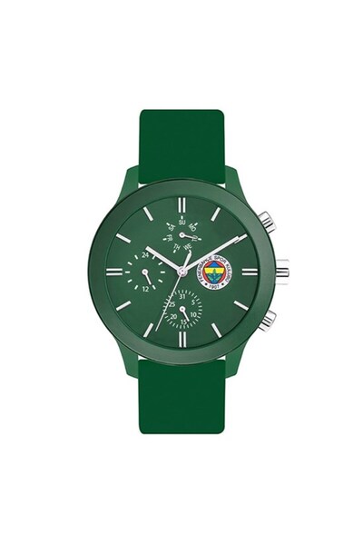 Quantum F1085.075 Quartz Silicone Green 44 mm Fenerbahce Fan Wrist Watch