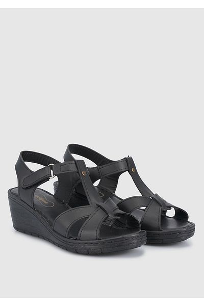 Eclipse Women's Comfort Sandals - Black