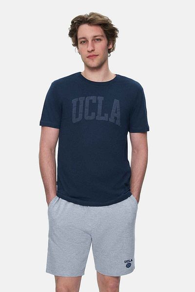 UCLA Tricou pentru bărbați cu imprimeu Culver bleumarin