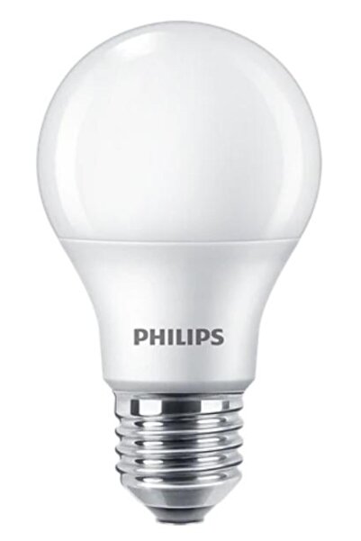 Philips Pachet 4 becuri LED Philips A60, E27, 9W (60W), 806 lm, lumina alba r...