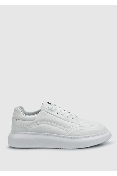 Provoq Tenis pentru bărbați din piele albă