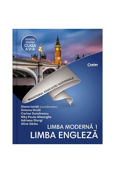 Corint Manual Clasele A-V - Limba Moderna L1 Engleza + CD