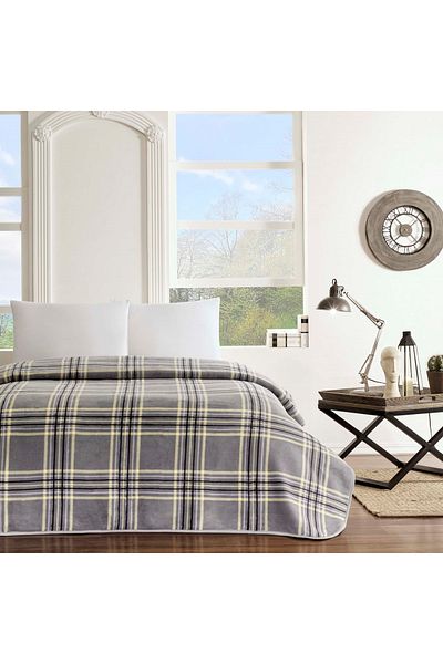 Taç Fausto Single Blanket Anthracite