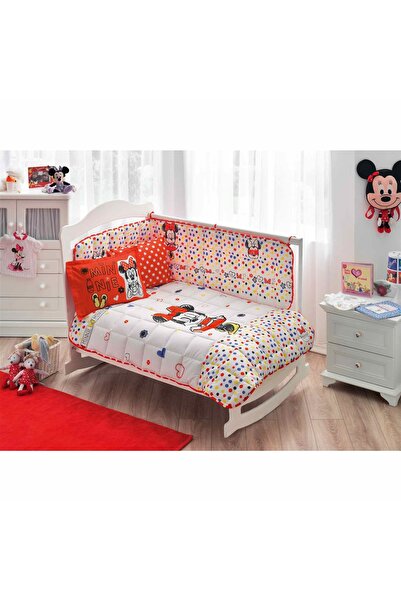 Taç Disney Minnie Sketc Pamuk Lisanslı Uyku Seti