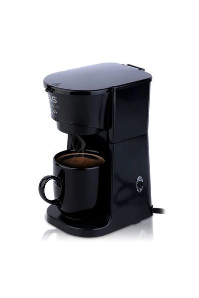 MadaMelya Coffee Master Black Filter Coffee Machine - Dn 19806
