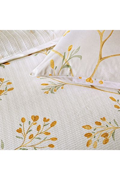 Taç Orange Đif Personality Pique Set Crown Printed Verdant