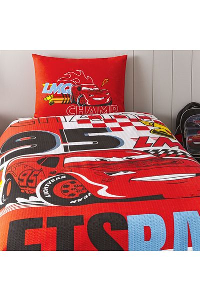 Taç Taç Licensed Disney Cars Adventure Single Cotton Pique Set