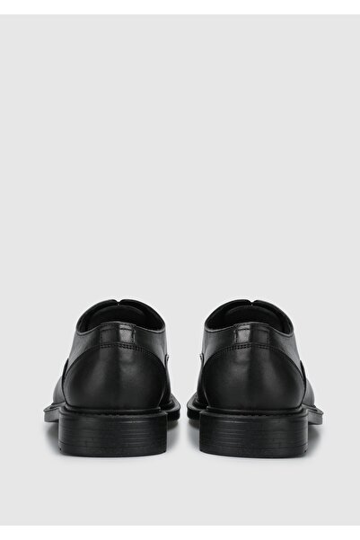 Provoq Мъжки черни кожени обувки с ток