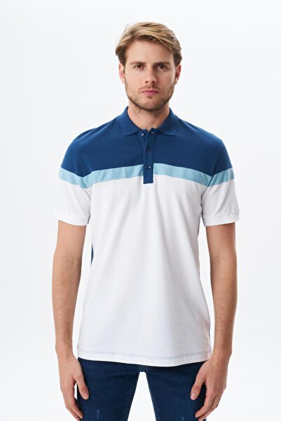 Arma Ανδρικό μπλουζάκι Indigo Regular Fit 100% βαμβακερό γιακά πόλο